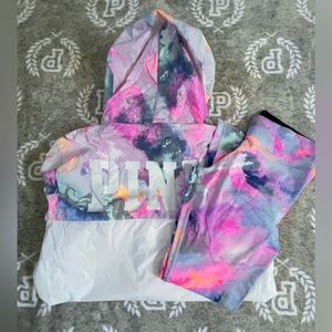 (SOLD) VS PINK Watercolor Set sz M NWOT